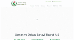 Desktop Screenshot of osmaniyeozidas.com